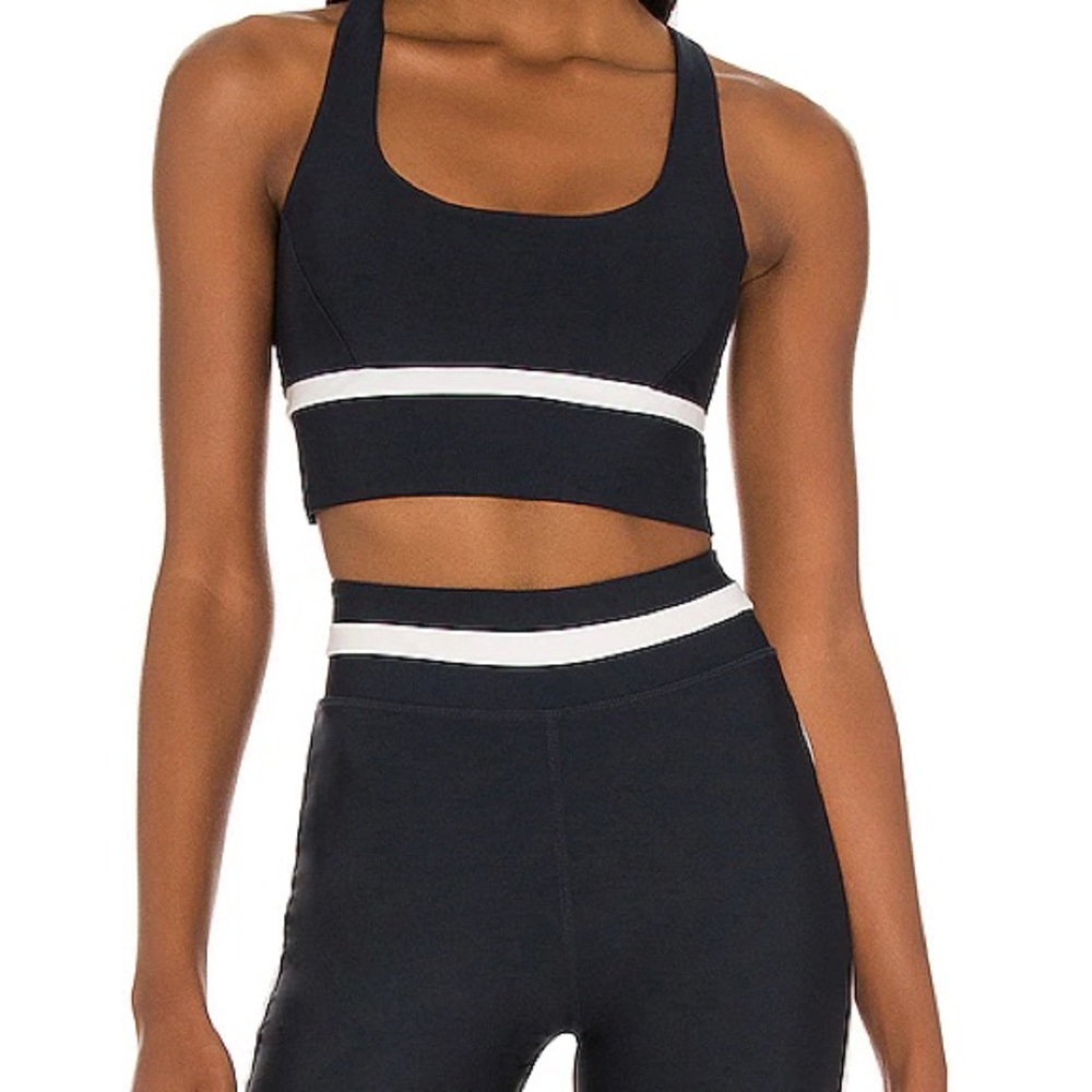 The Upside Mallorca Sandy Sports Bra in Indigo